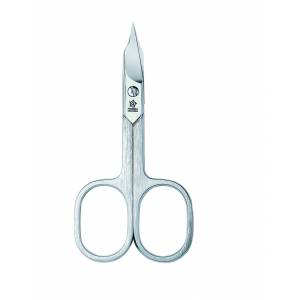 Nail + Cuticle scissors nickel plated brushed